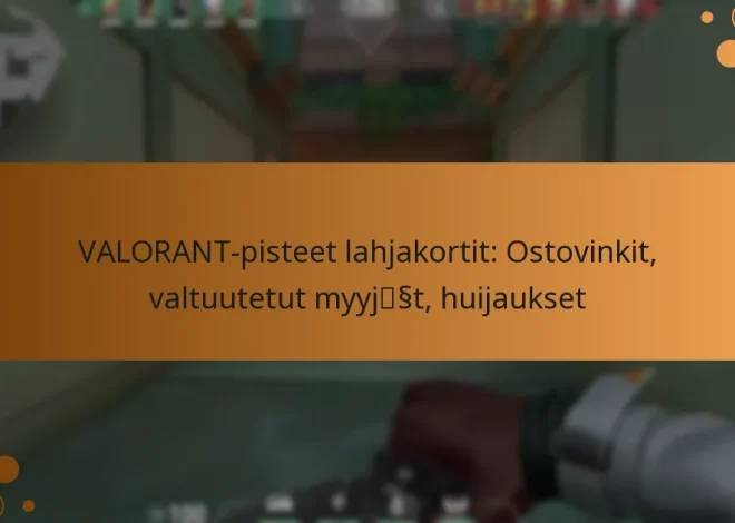 VALORANT-pisteet lahjakortit: Ostovinkit, valtuutetut myyjät, huijaukset