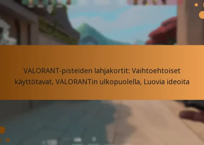 VALORANT-pisteiden lahjakortit: Vaihtoehtoiset käyttötavat, VALORANTin ulkopuolella, Luovia ideoita