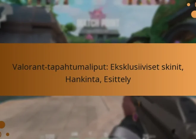 Valorant-tapahtumaliput: Eksklusiiviset skinit, Hankinta, Esittely