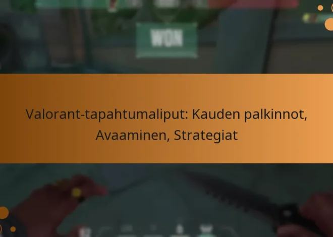 Valorant-tapahtumaliput: Kauden palkinnot, Avaaminen, Strategiat
