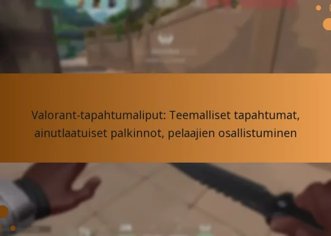 Valorant-tapahtumaliput: Teemalliset tapahtumat, ainutlaatuiset palkinnot, pelaajien osallistuminen