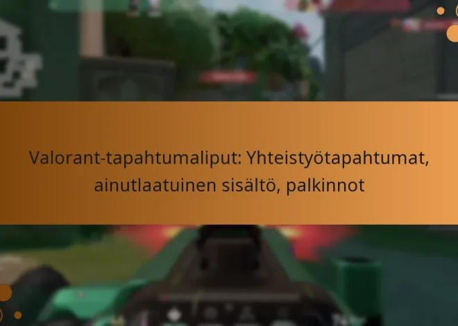 Valorant-tapahtumaliput: Yhteistyötapahtumat, ainutlaatuinen sisältö, palkinnot