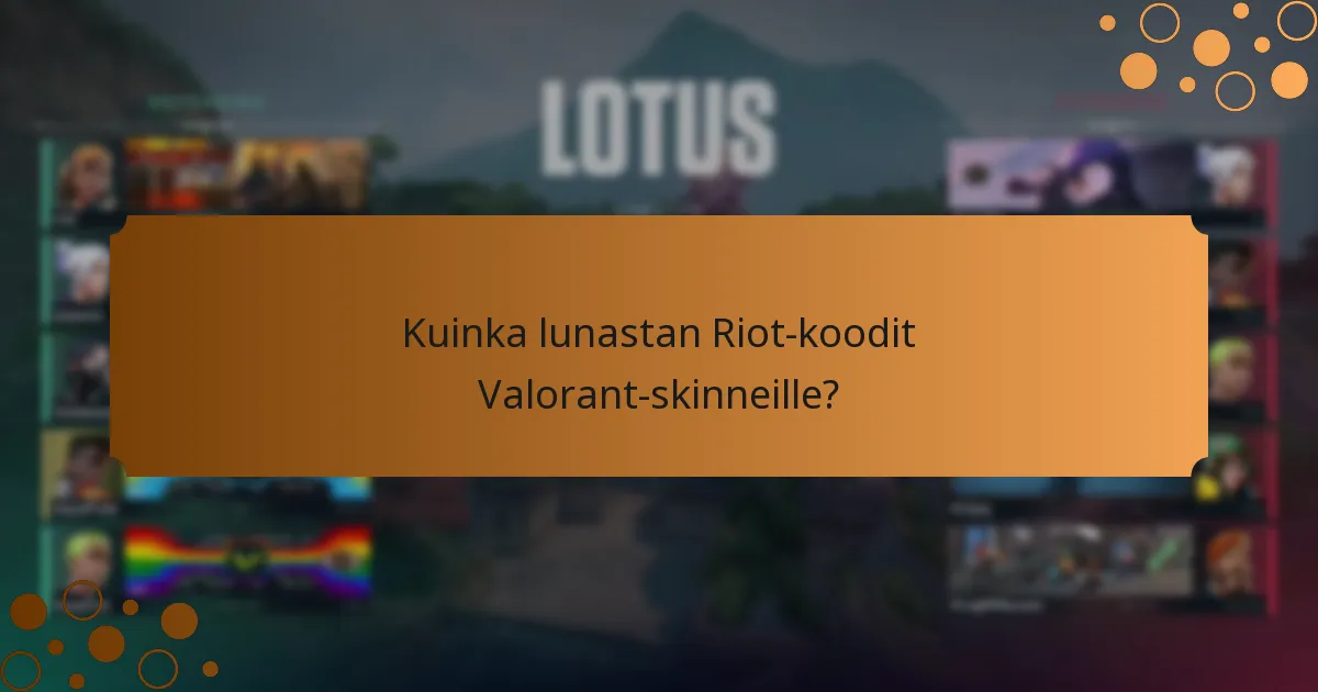 Mitkä kausittaiset tapahtumat tarjoavat Riot-koodeja Valorant-skinneille?