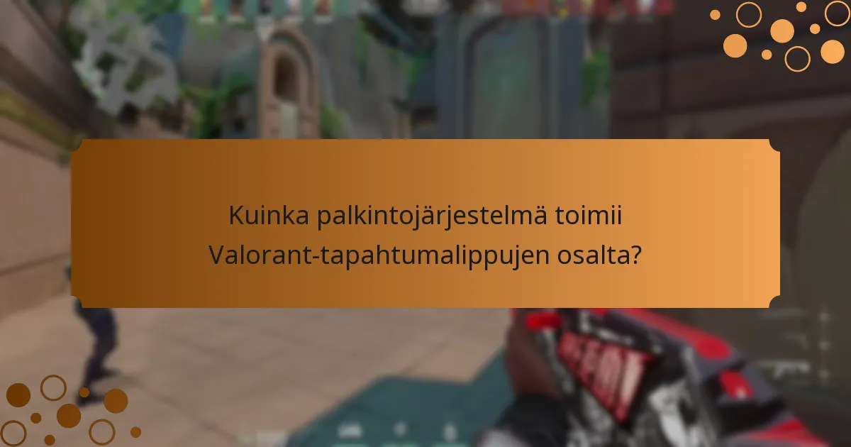Mitkä yhteistyötapahtumat sisältyvät Valorant-tapahtumalippuihin?