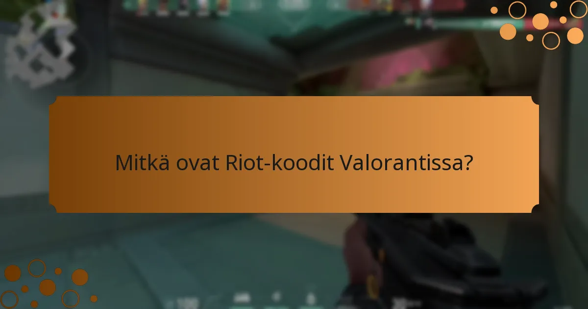 Kuinka Riot-koodit vertautuvat samankaltaisiin järjestelmiin muissa peleissä?